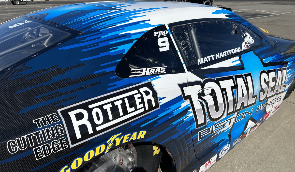 SealTotal's tweet photo. #BackInBlack - Matt Hartford and team Total Seal are back in action this weekend at the #NHRA Mile High Nationals. Thanks to all our sponsors, supporters and fans!
#ProStock #500CI #RacingEngine #Rottler #DragRacing #BowtieBrigade https://t.co/4H6bGLN0gt