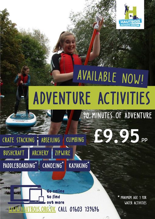Our Adventure activity sessions are back for 2022! Bring your family &amp; friends during the school holidays &amp; enjoy some adventure.

Book online now: bit.ly/3Iemhnd