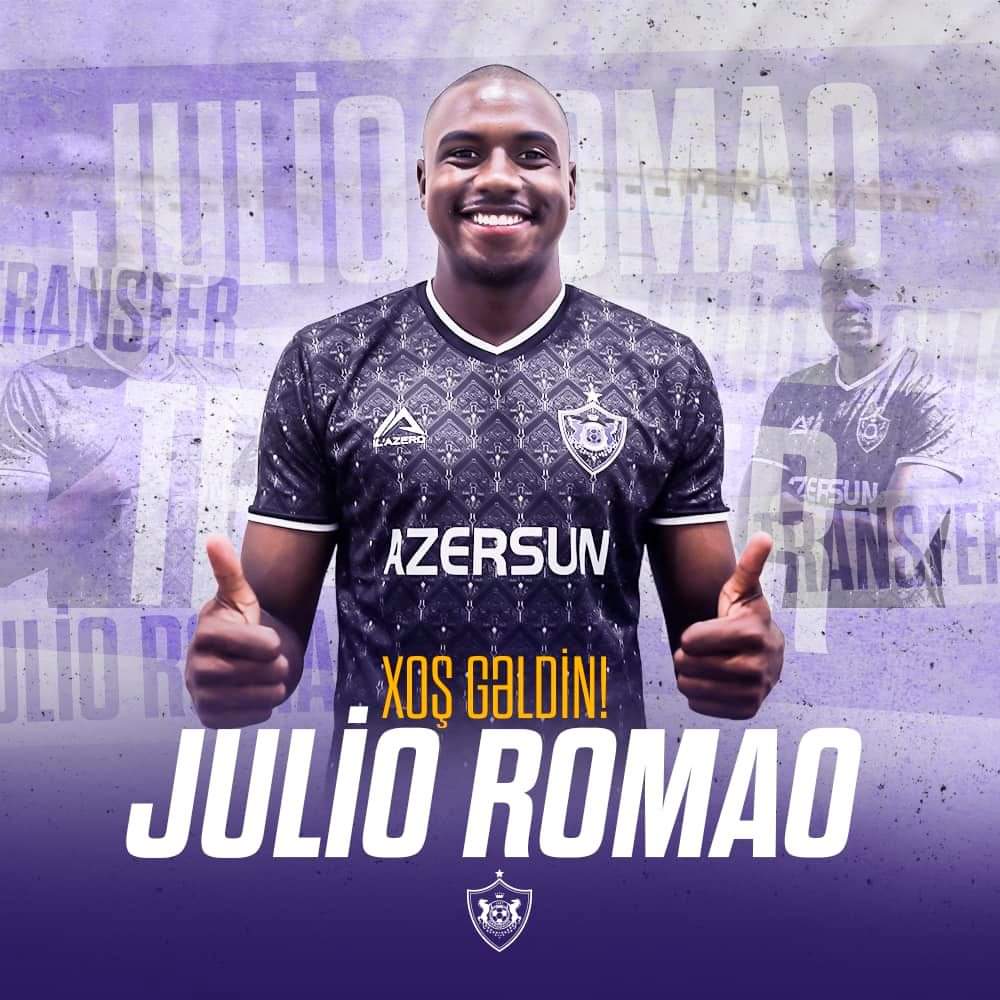 📢👊 Welcome to Qarabağ! #JulioRomao 💪💪🔥🔥