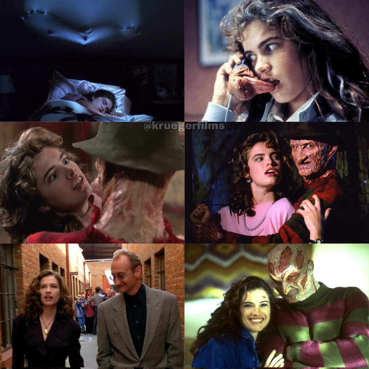 KruegerFilms's tweet photo. Happy birthday to @langenkamph! #anightmareonelmstreet #freddyKrueger #iamnancy https://t.co/o3g8XqpnVD