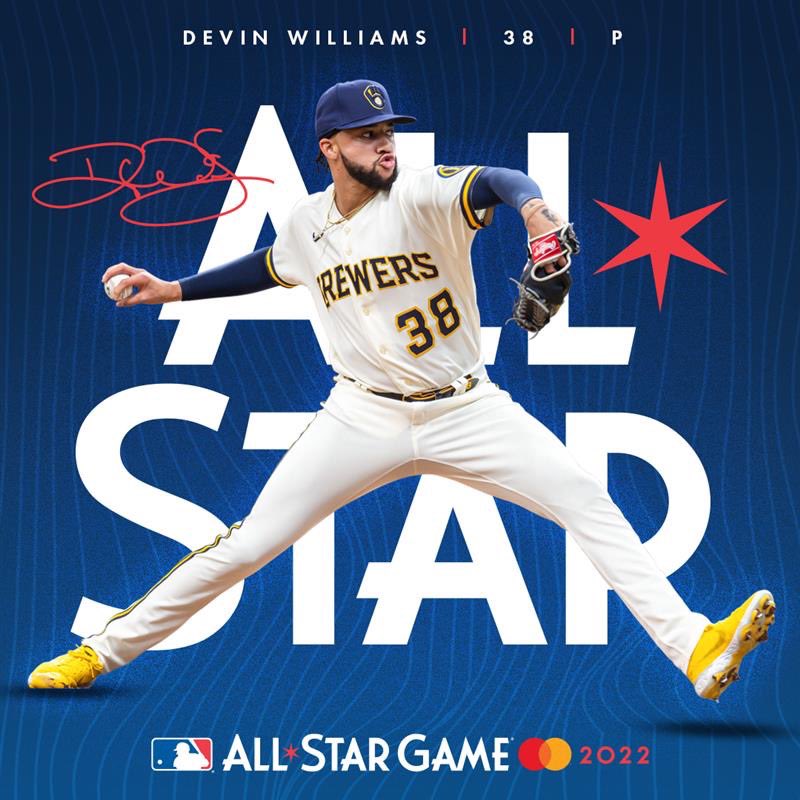 brewers all star jersey 2022