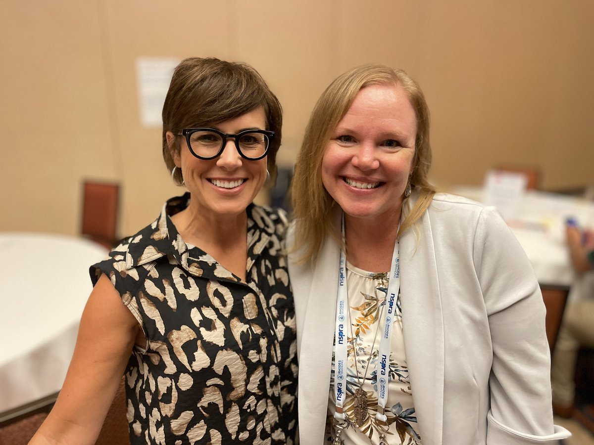 #WeMetAtNSPRA several years ago in San Diego. Seeing <a href="/LoriBuselt/">LoriBuselt</a> each July is a highlight of the conference!