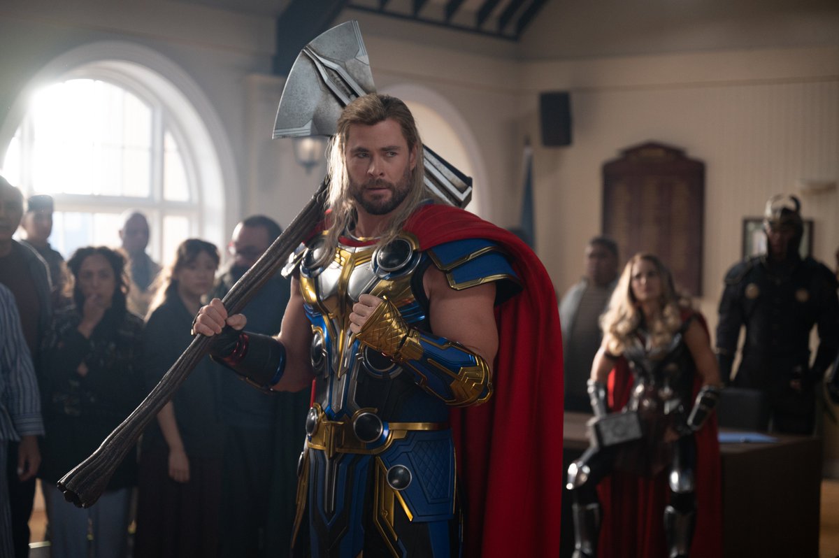 RT @hollywoodhandle: ‘THOR: LOVE AND THUNDER’ nears $500M in worldwide Box Office. https://t.co/wH1Pk17kXq