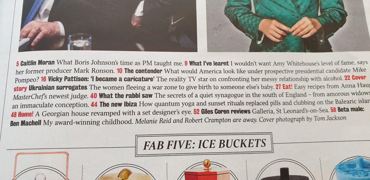 thejaybenham's tweet photo. Page 9 looks interesting in @thetimes #magazine yesterday. I often wonder what a collaboration between @MarkRonson and #AmyWhitehouse might sound like... "They tried to make me go to rehab, but I said "Turn off that filth and switch over to @BBCRadio4 " https://t.co/sc1rcM3crp