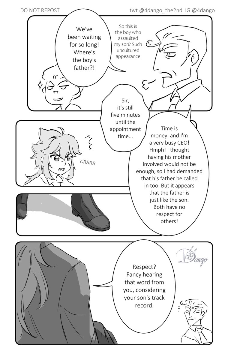 [Modern AU] Evidence (1/3)

I don't know which direction this dumb AU is going lmfao 