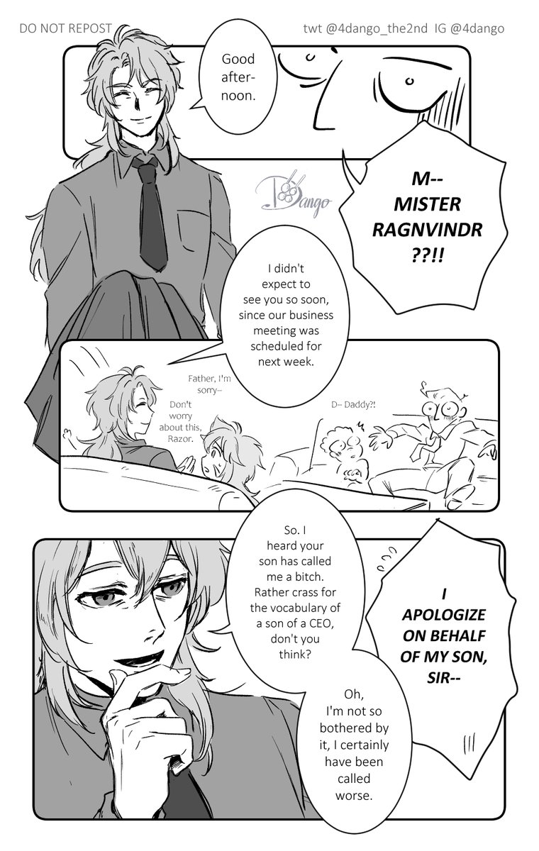 [Modern AU] Evidence (1/3)

I don't know which direction this dumb AU is going lmfao 