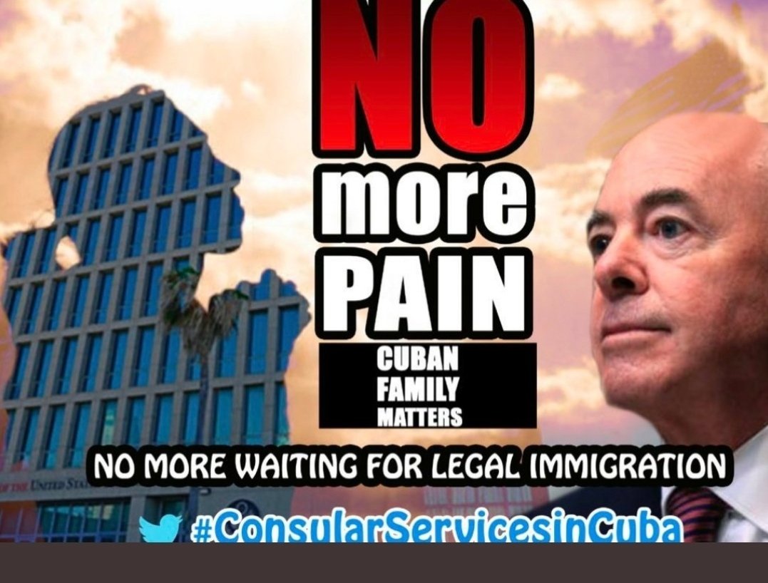 Bobedientelopez's tweet photo. #DATECFRP #ConsularServicesInCuba #CFRP #NoMoreGuyana #ConsularServicesInCubaAllCategories @WHAAsstSecty @POTUS @Cartajuanero @USEmbCuba @USCIS @SecMayorkas @SecBlinken @StateDept POR UNA MIGRACIÓN LEGAL Y SEGURA PERO NO MÁS ANUNCIOS PAROLE YA https://t.co/XhzQVVyNAp