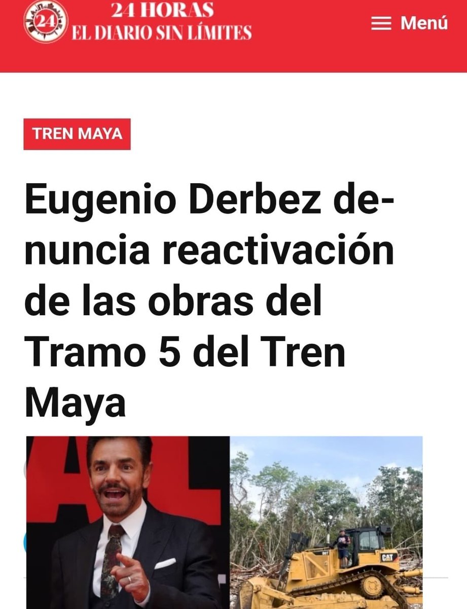 SocCivilMx's tweet photo. Había una vez un gobernante que violó la ley. 

Un amparo le ordenaba detener una obra pero desobedeció

Años después el gobernante creció y volvió a las andadas

Y ya no sólo lo hace con un tren sino con la energía, la salud, la policía etc

"No vengan con que la ley es la ley" https://t.co/yRoNVkKhUM