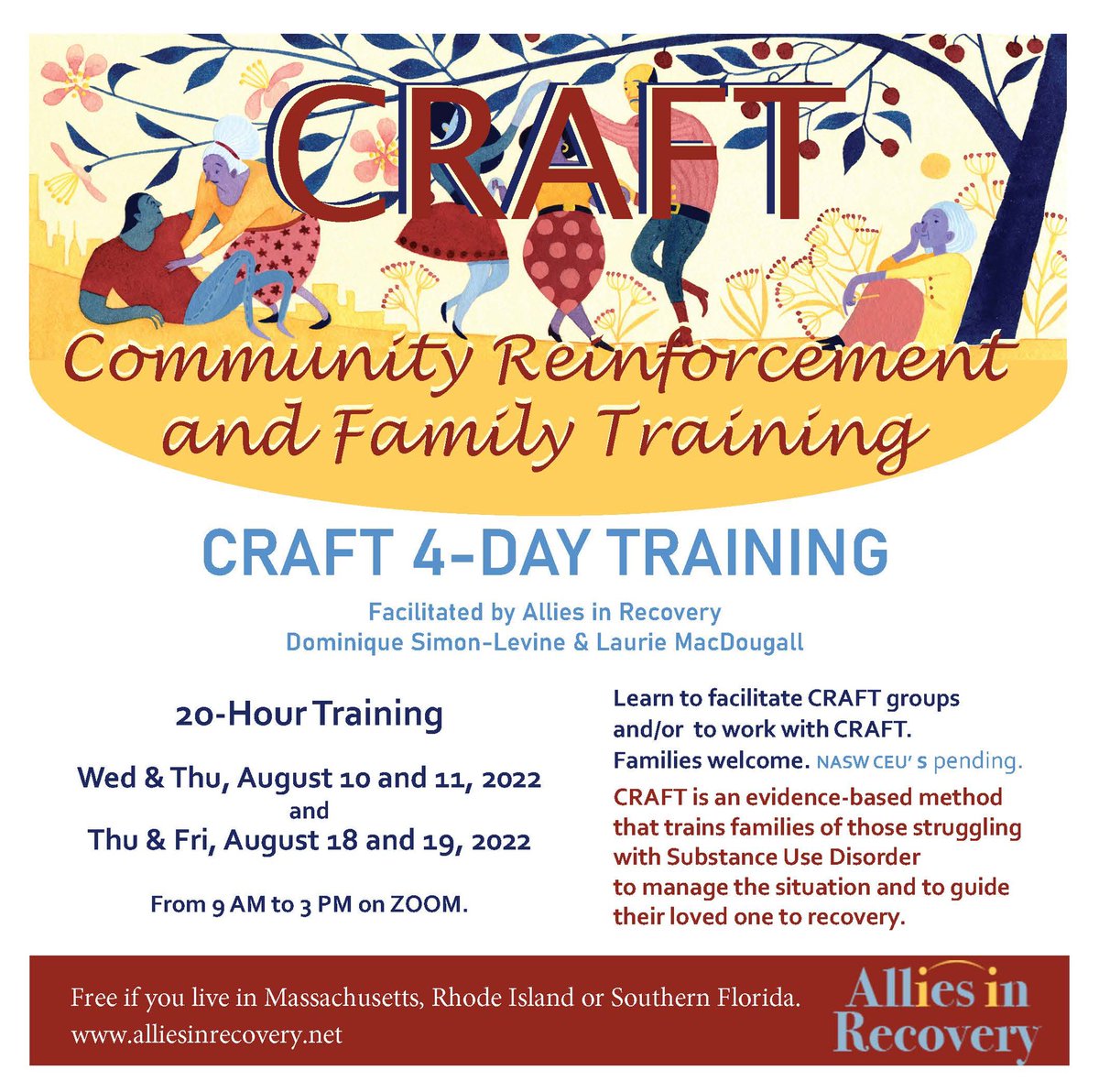 SLEAKtheGEEK's tweet photo. Affordable Online Turnkey CRAFT Program. Join our 4-Day August Training and learn from what people are calling “the best CRAFT team out there working today!”
More Info 👇🏼
https://t.co/f1z3eJ6Znr
#SupportTheFamilyImproveTheOutcome #CRAFTTraining
https://t.co/JEJAsSjva0 https://t.co/9OjY1AMbnU
