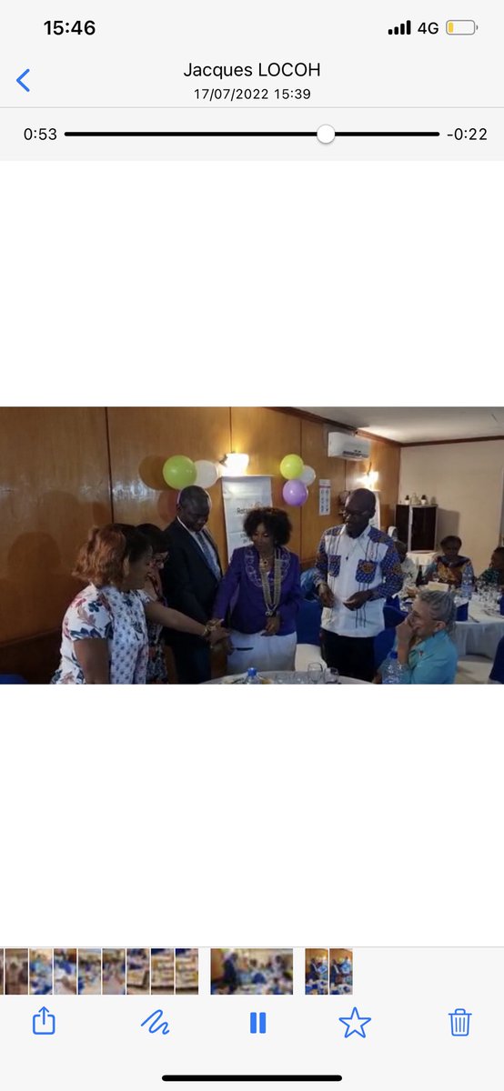 RotaryDoyen's tweet photo. #Passation de Charges au Rotary Club Libreville Doyen & Celebration de lโanniversaire de lโIPDG Edgard ๐๐๐๐
#passingthebaton
#NewLeadership
#ServeToChangeLives
#ImagineRotary
#D9150
#rotaryclublibrevilledoyen https://t.co/9vzoahZ7WL
