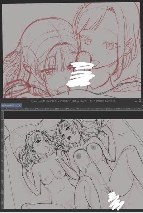 親子丼も描こうなど #R18 