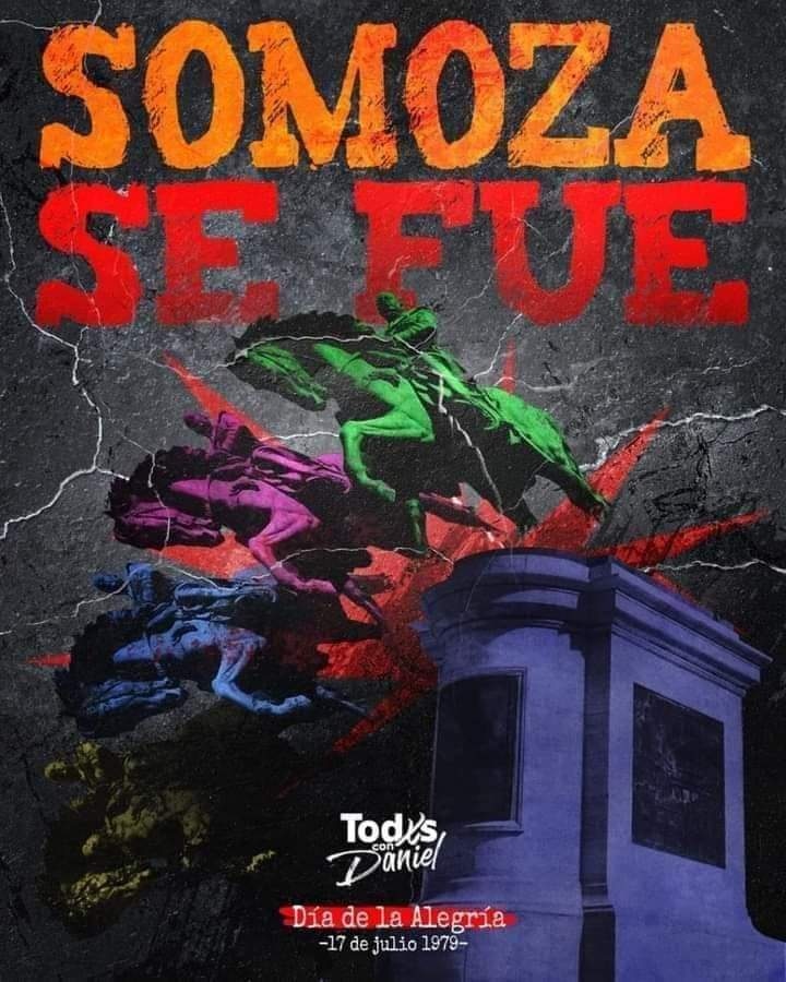17 de julio de 1979.
Día de la Alegría.
Somoza, el dictador, huye de #Nicaragua.
#4319FuerzaDeVictorias