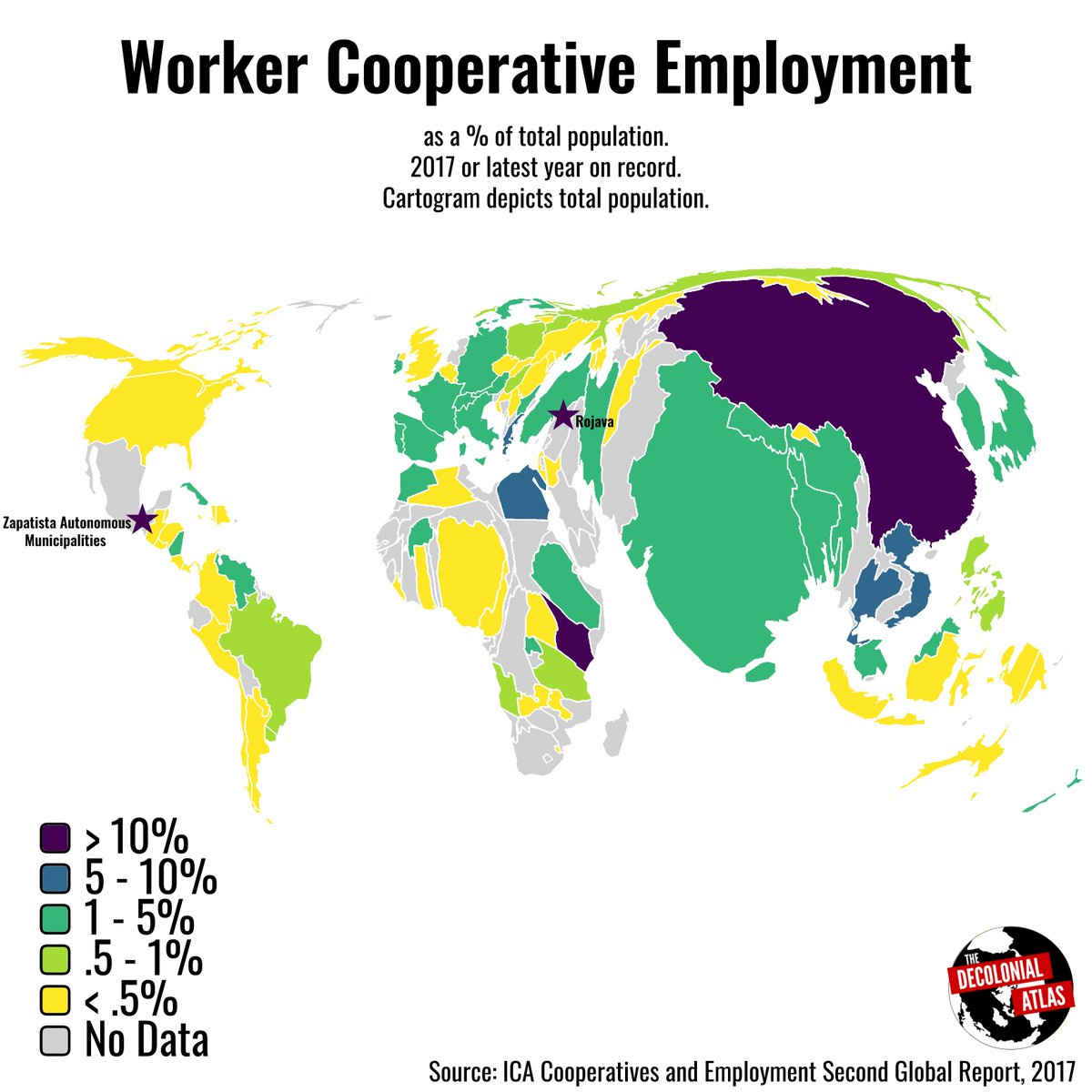Business people will tell us there's no alternative to investor-owned corporations, while 85% of people worldwide don't feel engaged in their jobs, and this business model is literally killing the planet, and worker cooperatives are already a proven alternative.