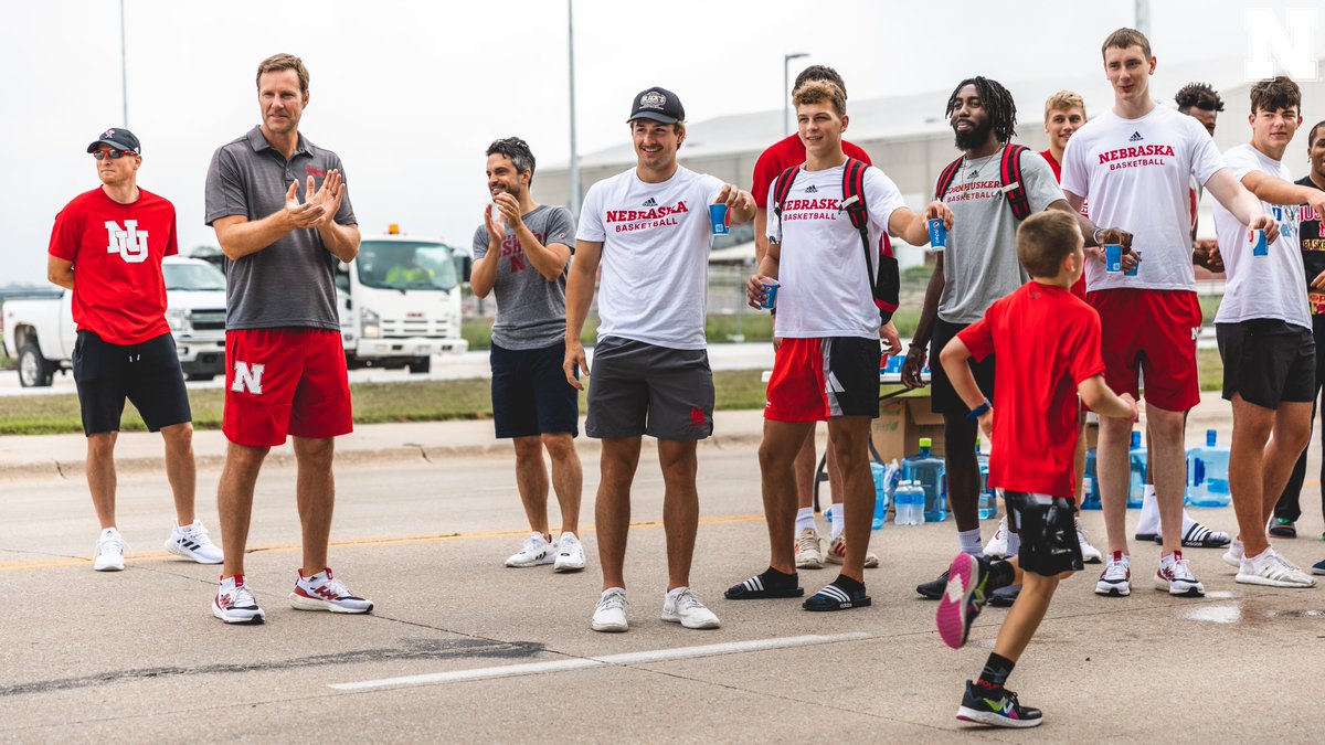 Dished out a few assists this morning. 

Appreciate the invite @HuskerFBNation. 🤝