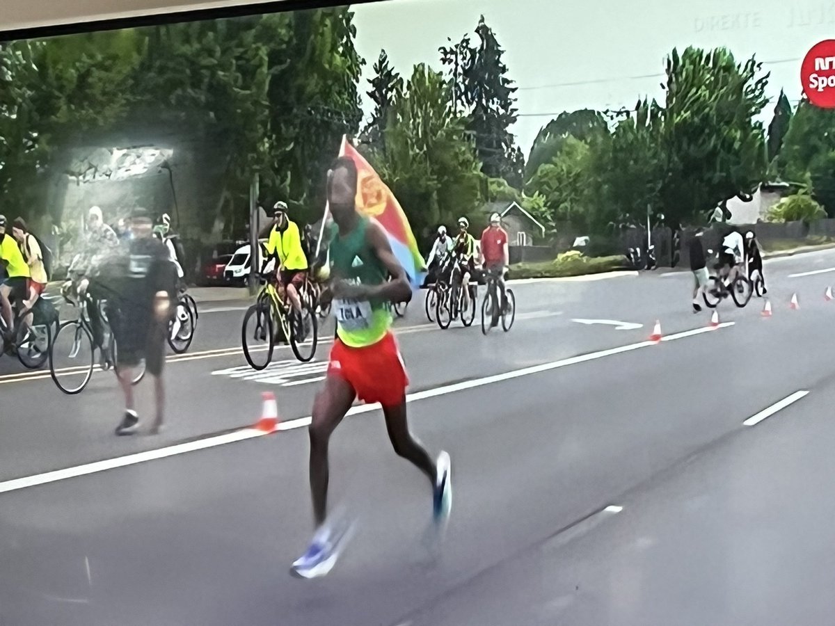 Gøy å se gatene fra min gamle studieby Eugene, Oregon fra 1987. <a href="/WCHoregon22/">World Athletics Championships Oregon22</a>