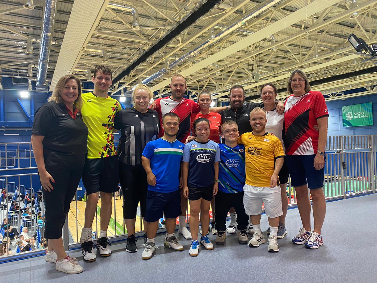 🥇🥇
🥈🥈🥈
🥉🥉

A serious medal haul from the 4 Nations Para Badminton International! 😍

Congratulations team 💪