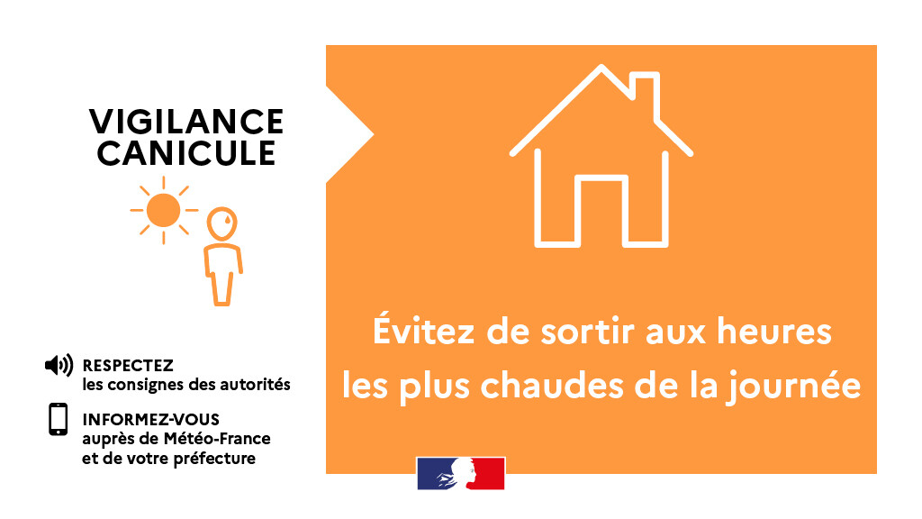 #Canicule |🟠Le département des #HautsdeSeine vient d'être placé en vigilance ORANGE canicule par @meteofrance ⚠️ Pour vous protéger, adoptez les bons réflexes ! ➡️Portez une attention particulière aux personnes fragiles ou isolées ➕ d’infos et conseils hauts-de-seine.gouv.fr/Actualites/Vig…