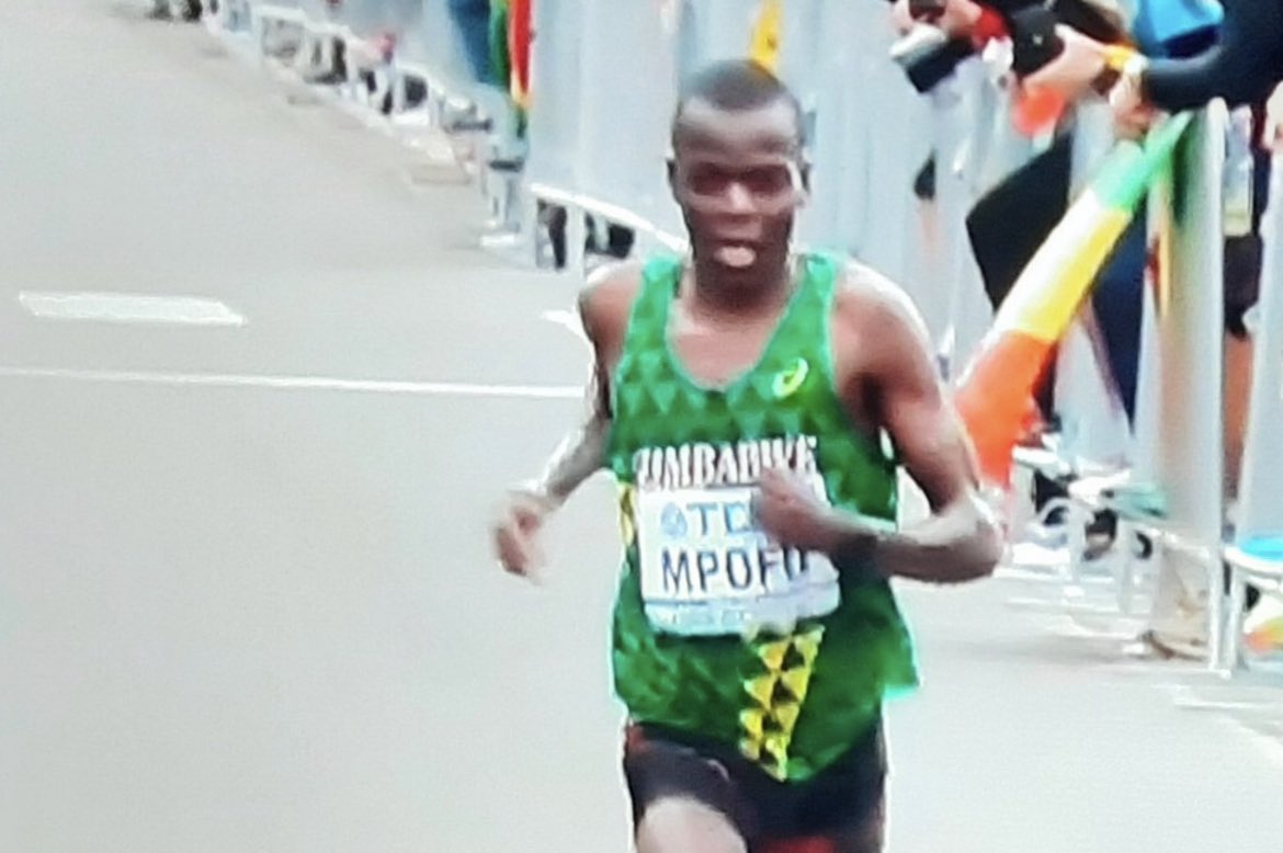 advocatemahere's tweet photo. 🟡Huge congratulations to Isaac Mpofu who broke the Zimbabwe national record for the Men's Marathon &amp; finished 10th at the World Championships. He finished in a time of 2 hours 7 mins 57 secs to break Cuthbert Nyasango's record. Well done, champ! #TeamZimbabwe🇿🇼 https://t.co/jJq1158UMs