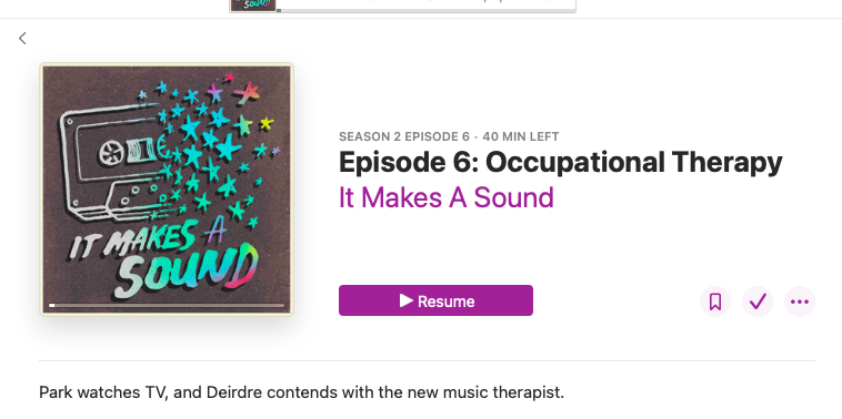 Season 2 Episode 6: Occupational Therapy 
#rememberwimfaros