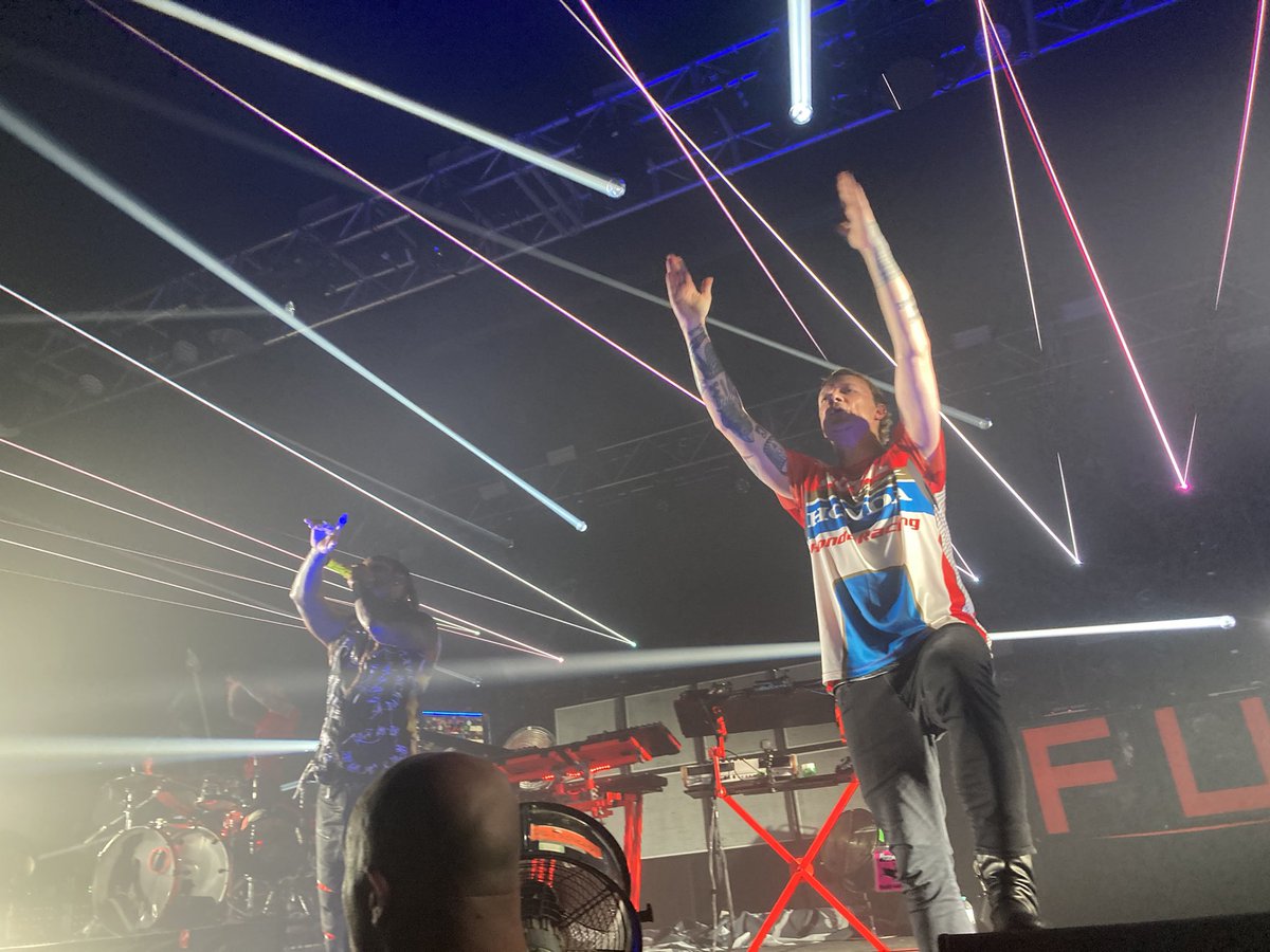 Amazing night <a href="/O2AcademyBham/">O2 Academy Birmingham</a> watching <a href="/the_prodigy/">The Prodigy</a> cheers for a great gig best way to celebrate our wedding anniversary <a href="/Brokernoj/">Jonathan Tandy</a>