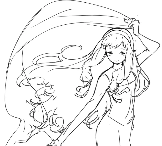 めちゃくちゃさよ朝見たくなって、
見たらやっぱり最高で、の落書き 