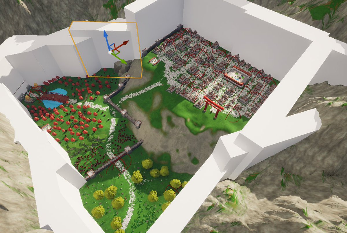 Dilem_Wideon's tweet photo. Alright, that should be enough invisible walls to contain players. Right? https://t.co/0Eqtqt2y7G