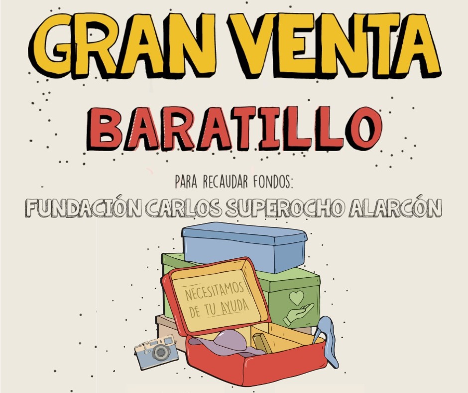 Hoy, hasta las 15 hrs. en la Plaza Laura Barros, en calle 11 esq. San Agustín en #Concón, la Fundación Carlos Superocho Alarcón está liderando un baratillo que busca recaudar fondos para seguir ayudando a quienes más lo necesitan. 

Y tú, ¿Qué esperas para sumarte colaborando?