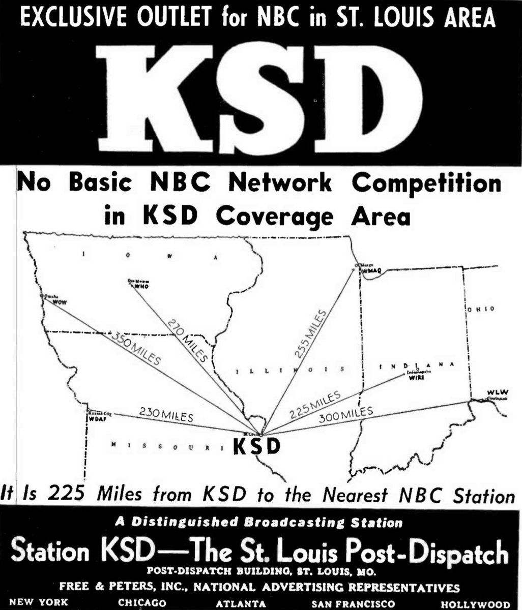 #KSD #StLouisRadio 1942