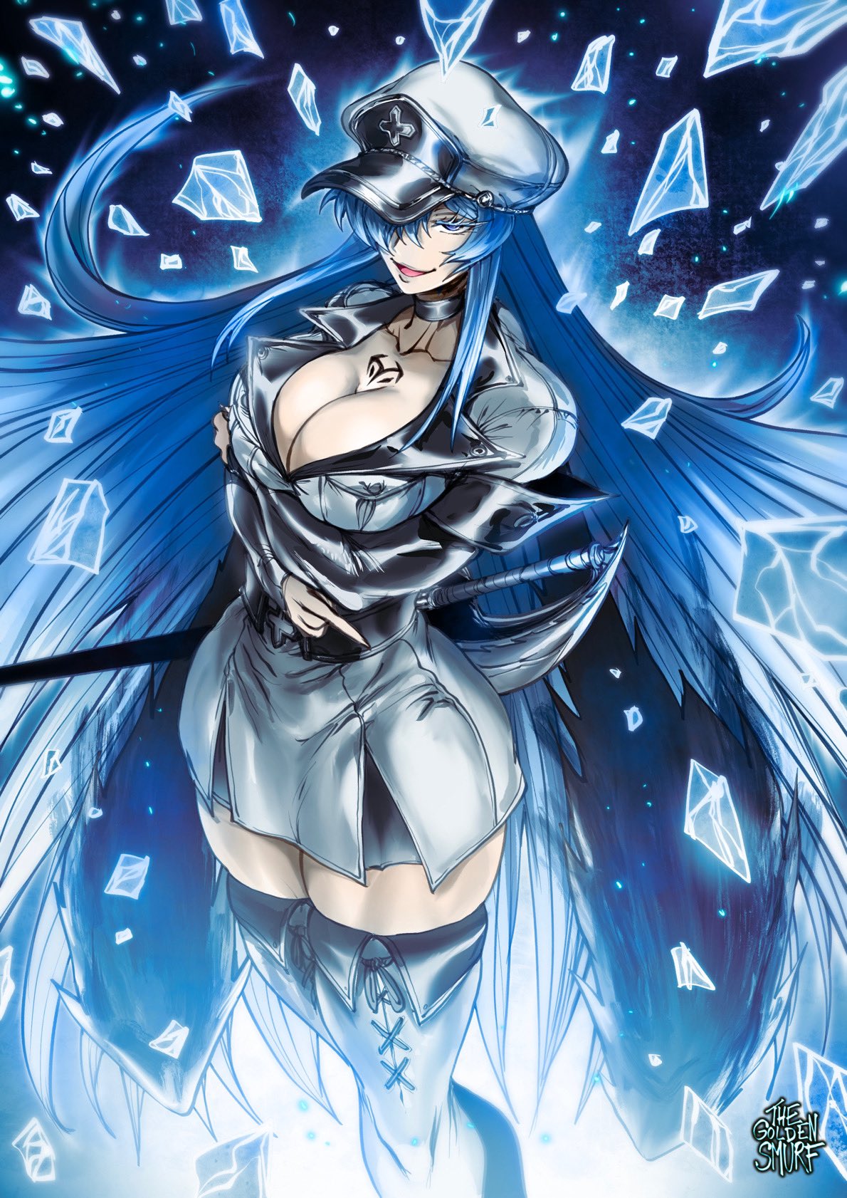 Esdeath Art Ava
