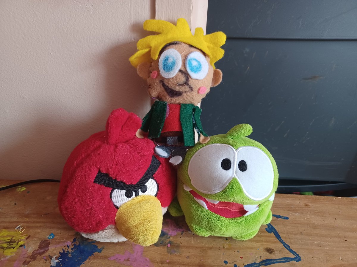 TiffanyCollects's tweet photo. Plushies of my three favorite mobile games
The #AmazingAlex I made myself years ago.
#angrybirds #cuttherope #omnom #red #plushlover #plushlover #plushcollector
@MG__Network @CTR__Network @AB__Network https://t.co/s1QbLCv4O3