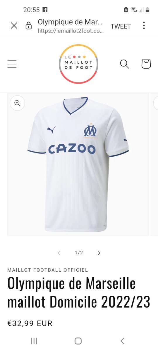 Massalia56's tweet photo. Les gars @LeMaillotDeFoot m'offre un maillot le nouveau maillot de l'OM aux 500 rt. 🎁
Aidez moi à atteindre les 500rt svp.

Tout ceux qui RT je m'abonne à eux ou je rt leur RT deal en échange. 

#TeamOM #Pessi #rt #fb #canicule
#FCBayern https://t.co/TDeOHc0MBX