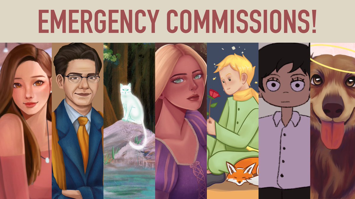 *EMERGENCY COMMISSIONS OPEN* I know I haven't been active much but I desperately need some funds in order to get my family's lives together. A retweet will be so much helpful and appreciated. Thank you.