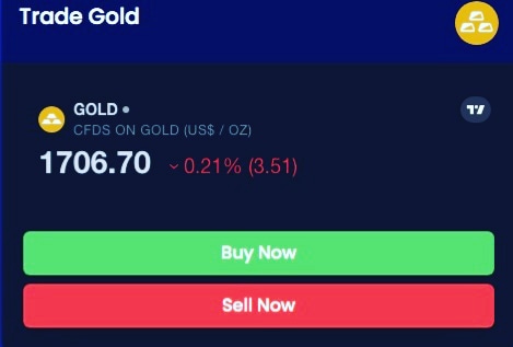 MetalCharts's tweet photo. The price of GOLD drop $1706 this is the to invest and make massive profit. https://t.co/75PWLmLAdW