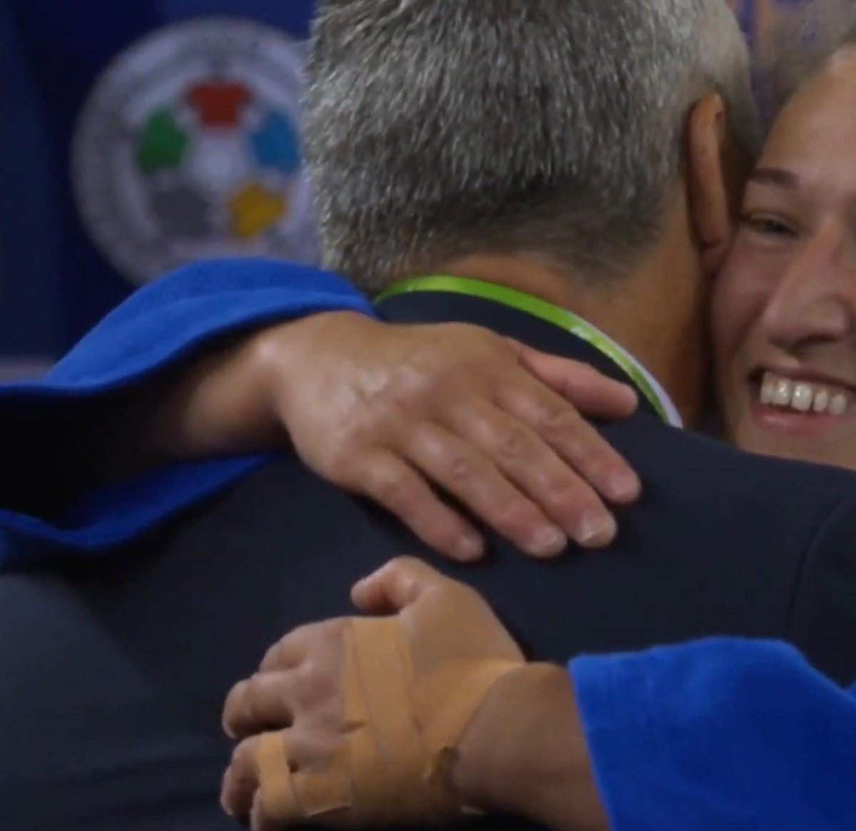 Good work today <a href="/Nataliep_90/">Natalie Powell</a> and a big shout out to <a href="/createautonomy/">Darren Warner</a> for all the work behind the scenes and the hours that go into these moments. Darren the last one was GOLDEN 🇬🇧🏴󠁧󠁢󠁷󠁬󠁳󠁿🏅<a href="/BritishJudo/">#WeAreGBJudo🇬🇧🥋</a> <a href="/uk_sport/">UK Sport</a> <a href="/Welsh_Judo/">#JudoCymru</a>