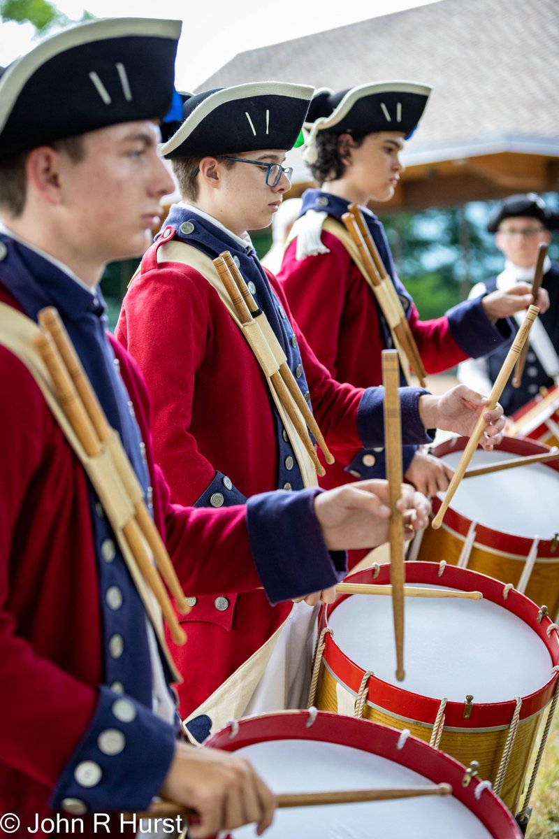 A fine presentation by the the Fifes and Drums of York Town at Washington Crossing Historic Park with their hosts the Washington Crossing Fifes and Drums. <a href="/WashXingPark/">Washington Crossing Historic Park</a>   #washingtoncrossing #pennsylvania