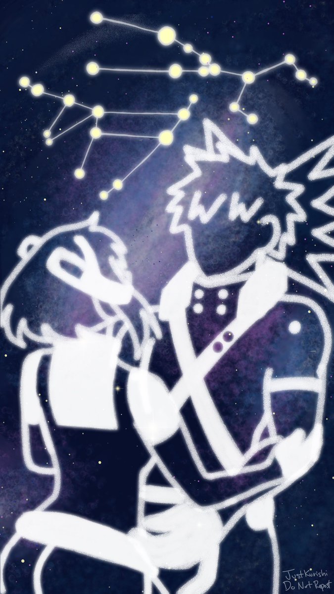 Kacchako Week Day 7: Soulmates
Capricorn ♑️ + Taurus ♉️ = Perfect Love match 💕 
#KacchakoWeek2022 #kacchako #勝茶