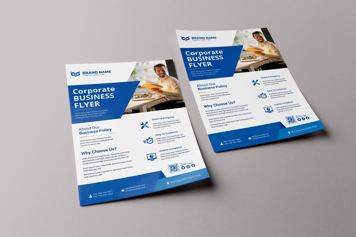RiponPaulrr's tweet photo. Hello Everyone!
Today I'd like to present my new work about Corporate Business Flyer Design. I hope you will like it.More view
Dribble : https://t.co/xdYWPPSxO3
Behance : https://t.co/fviTKoh4ah
#fiverr #business #flyers #flyerdesign #corporateflyer #onlineflyer #leafletdesign https://t.co/OKSb8d16PQ