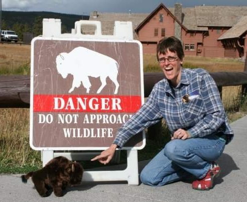 book1zombee's tweet photo. @SecondGentleman Absolutely loved @YellowstoneNPS https://t.co/65L405wHoT