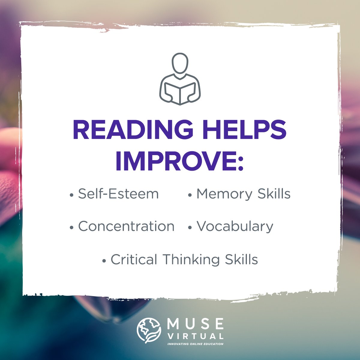 What can you do to learn this summer? Read! The School of Education and Social Policy at Merrimack College put together a list of ways that reading can benefit young minds. 

To read the whole list, check out the link below. online.merrimack.edu/student-litera…