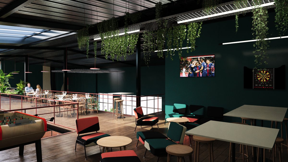 thearender's tweet photo. Today's post features some awesome renderings by Gwenael Gosch.
A new restaurant!
#Theacommunity
Check out more of Gwen's work at the link:
https://t.co/iijsPnuVlG
#thearender #design #restaurant #restaurantdesign #restaurantparis #architecturelovers #renderlovers https://t.co/TdGRkl7Idf