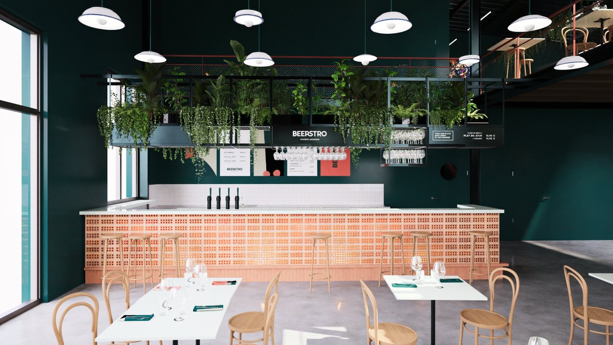 thearender's tweet photo. Today's post features some awesome renderings by Gwenael Gosch.
A new restaurant!
#Theacommunity
Check out more of Gwen's work at the link:
https://t.co/iijsPnuVlG
#thearender #design #restaurant #restaurantdesign #restaurantparis #architecturelovers #renderlovers https://t.co/TdGRkl7Idf