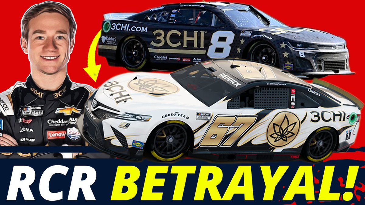 DigitalGashouse's tweet photo. Tyler Reddick made a stunning announcement by confirming his move to 23XI Racing in 2024...1 1/2 years before his contract at Richard Childress Racing ends.  Is this the biggest NASCAR betrayal of all time?

Watch it now https://t.co/a2ygJJz6zp

#NASCAR https://t.co/6tUfNn7Y9y