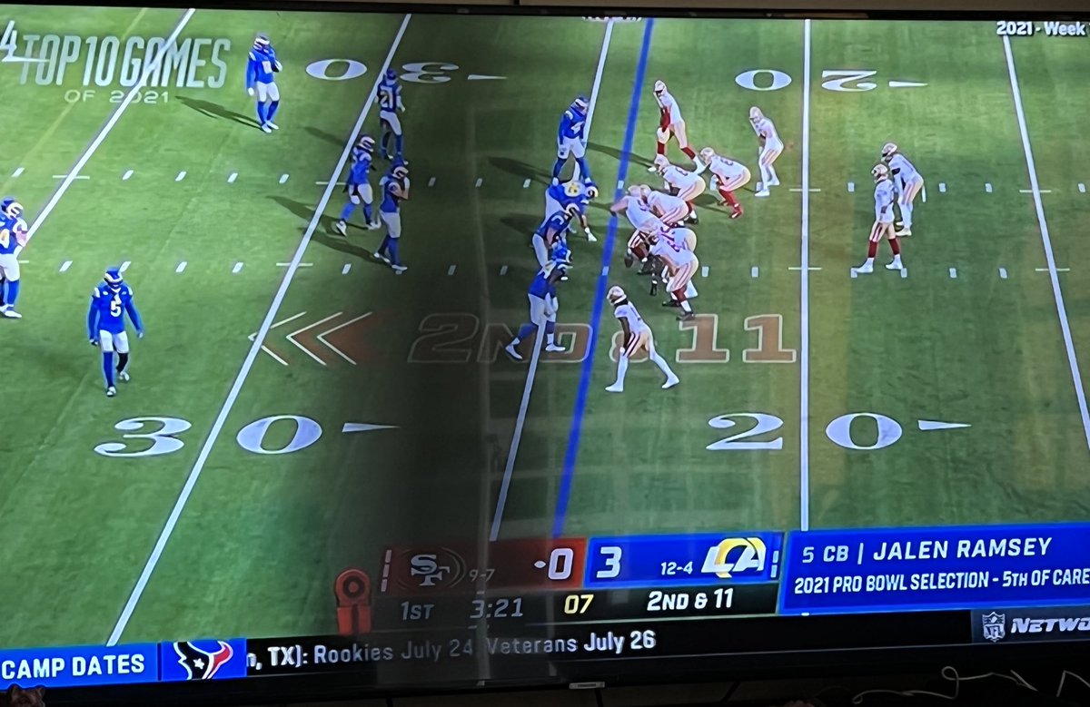 MarkusBfdz's tweet photo. Pa no extrañarla! Domingo mañanero de la #NFL  #top10gamesof2021 #ramsv49ers https://t.co/kUYrr2ZgYW