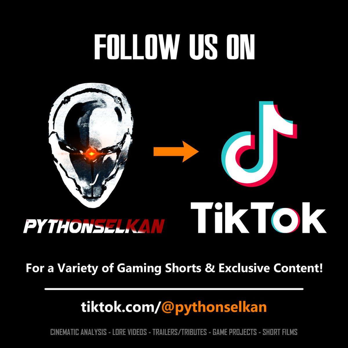PythonSelkan's tweet photo. We are now on TikTok! 🎬 Follow us on our Official Account ➡ https://t.co/FpgLD6OSW0 to stay updated with our upcoming content! 😀👍
#PythonSelkan #TikTok #Malta https://t.co/R2fbdQYtUV