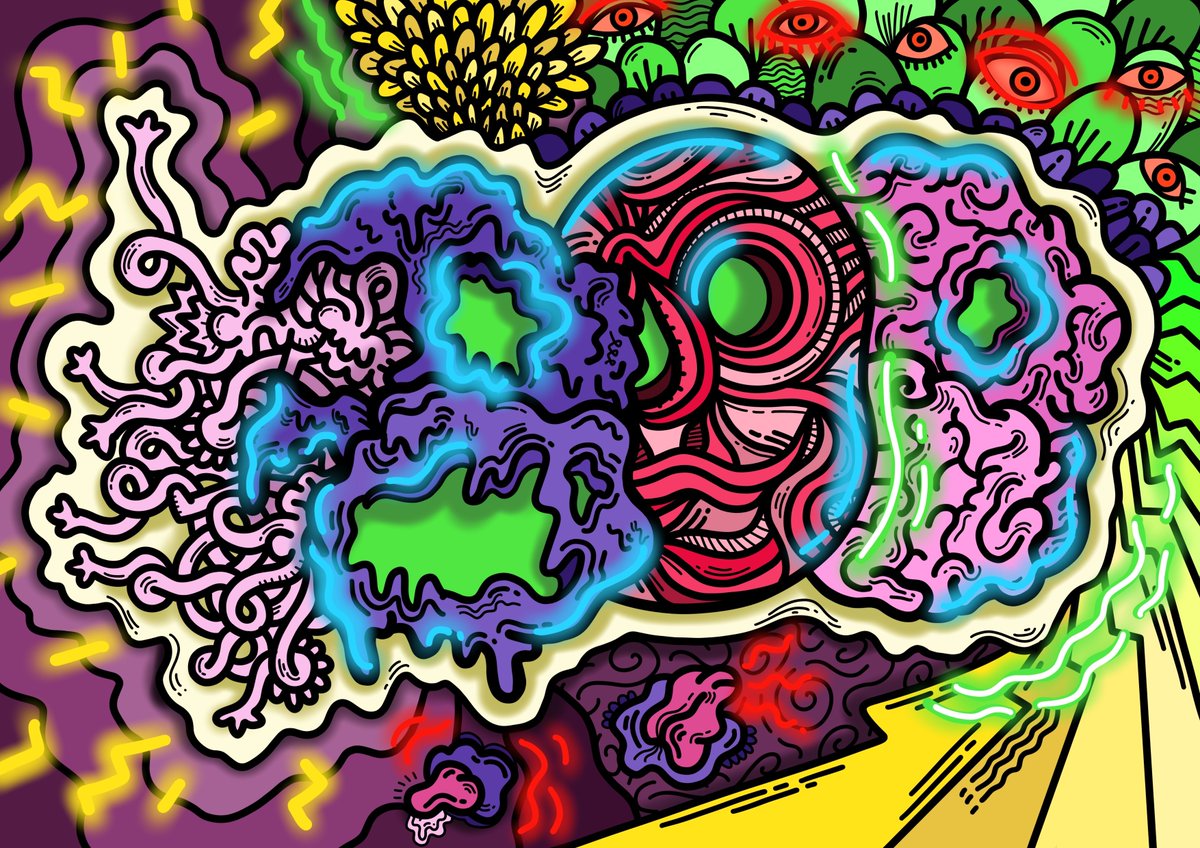 TheMonkey_Cult's tweet photo. Dear infected apes❤️

We bring you a little piece of the art we are creating to officially present the project!🔥🔥🔥
This week we will have finished the website and the whitepaper! 😈

⛪️We are only at the beginning....🙊🙈🙉
#art #solana #nfts https://t.co/x1hZOe6C6l
