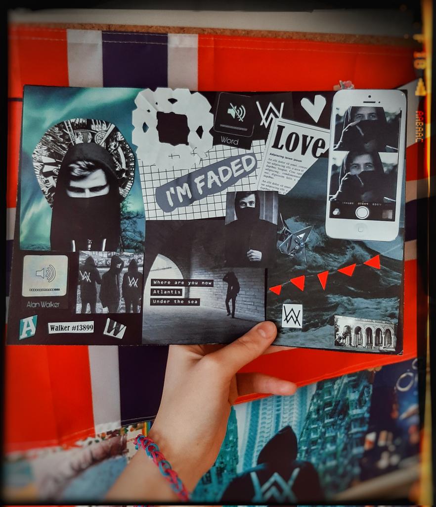 W13899's tweet photo. One of my hobbies is scrapbooking and I decide made my something special for my idol @IAmAlanWalker ๐คญ๐ฅ๐
#Walkersjoin #walkerscreate #AlanWalker #YouAreNotAlone https://t.co/u8XXkNBVa8