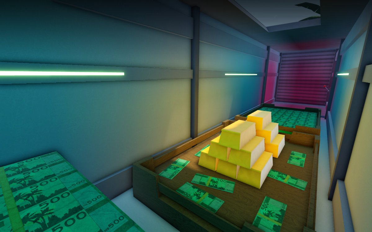 Day 4 of the different variants of the truck Heist! 🚛

A rival gang of Heisters have stolen money from the bank of Los Arecales. 💶🏦

⚠️ You must steal every bit of cash in that truck from them and stop the rival gang and the Police from getting it. #Heisters <a href="/Roblox/">Roblox</a> #RobloxDev