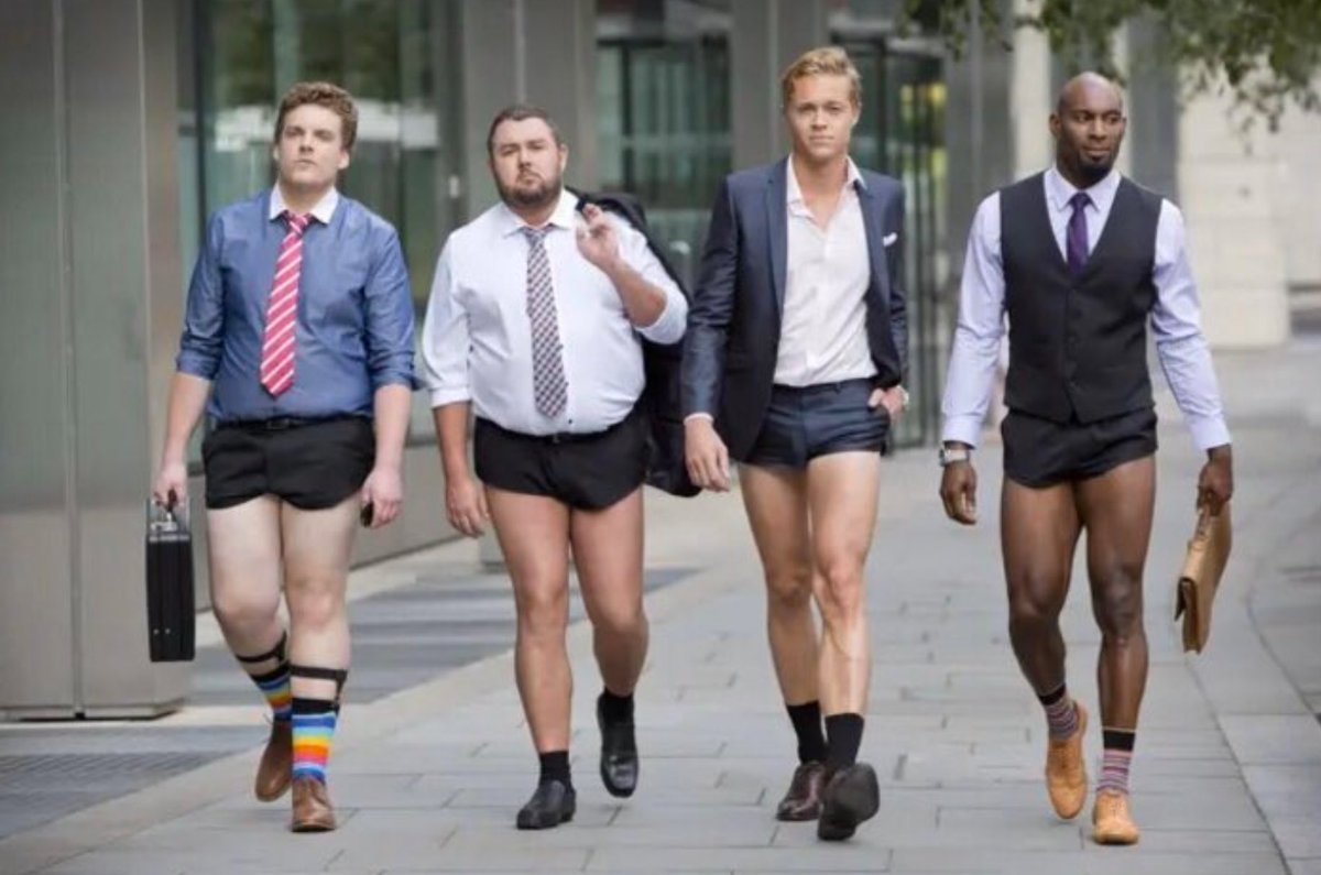 Male teachers rocking up to school tomorrow