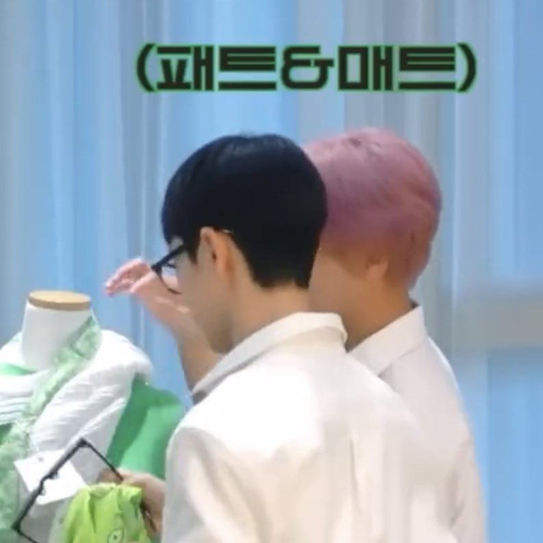 just watched again and the editors wrote pat &amp; mat for renjun and haechan once again 🥺🥲💓 dongren as the official pat &amp; mat tandem in dream