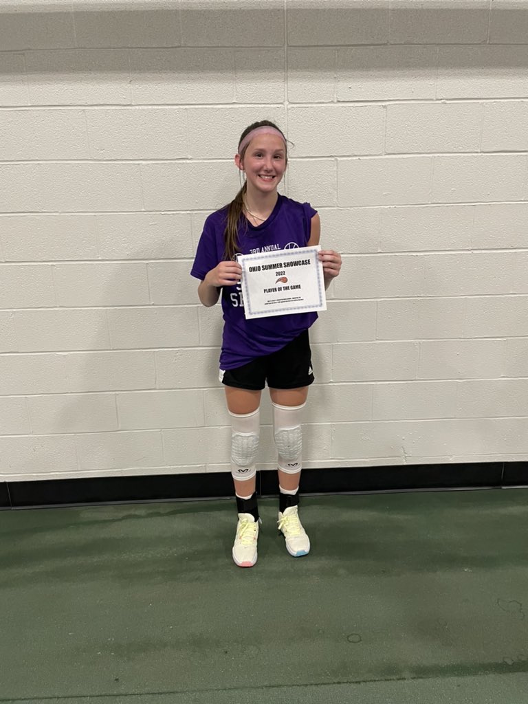 TylerJamesBates's tweet photo. Congratulations to the Player of the Game selections for session 4 of the Ohio Summer Showcase! 

Chloe Ronnebaum 
Marion Local (2025)

Mya Oliver 
John Glenn (2025)

Reagan Riggenbach 
Wadsworth (2025) https://t.co/QvircSzUkJ